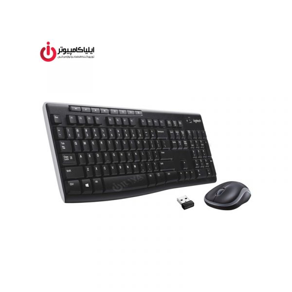 کیبورد و ماوس وایرلس لاجیتک مدل mk270