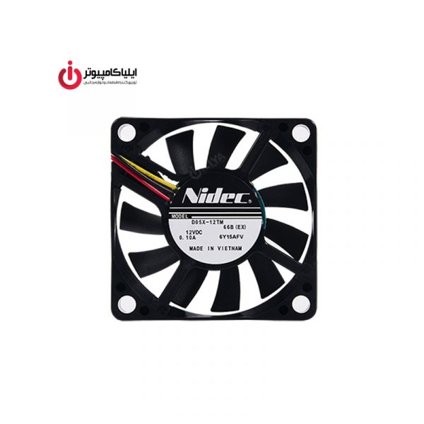 فن خنک کننده 5*5 بلبرینگی مدل nidec d05x-12tm-6y24bec