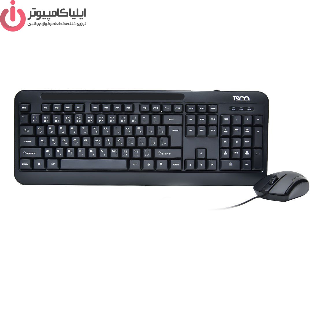 8056-1080 کیبورد و ماوس USB تسکو مدل TKM 8056 - تصویر 1