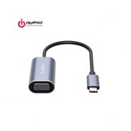 تبدیل تصویر Type-C نر به VGA مادگی اوریکو مدل CTV