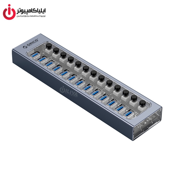 هاب USB3.0 سیزده پورت اوریکو مدل AT2U3-13AB