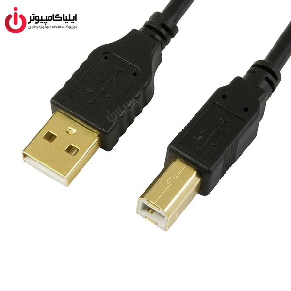 کابل پرینتر USB2.0 دی نت به طول 5 متر