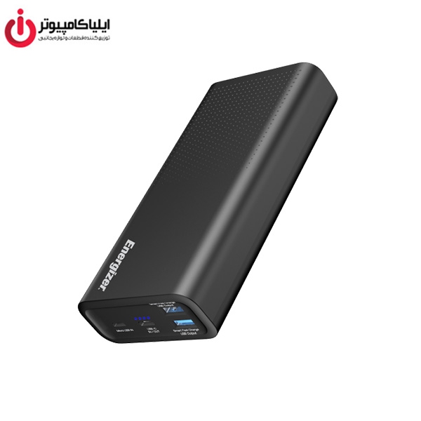 پاوربانک انرجایزر مدل UE20012PQ با ظرفیت 20000 میلی‌آمپر