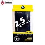 باکس هارددیسک تبدیل SATA به USB3.0 دی نت 2.5 اینچ