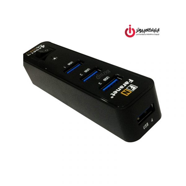 هاب USB3.0 چهار پورت فرانت مدل FN-U3H403S