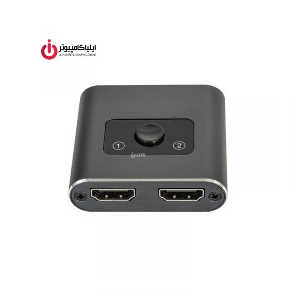 سوئیچ تصویر HDMI + اسپلیتر دوطرفه تی سی تراست مدل TC-HSW-212U