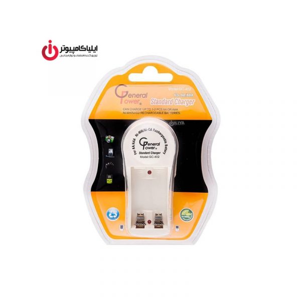 شارژر باتری قلمی و نیم قلمی جنرال پاور مدل GC-402