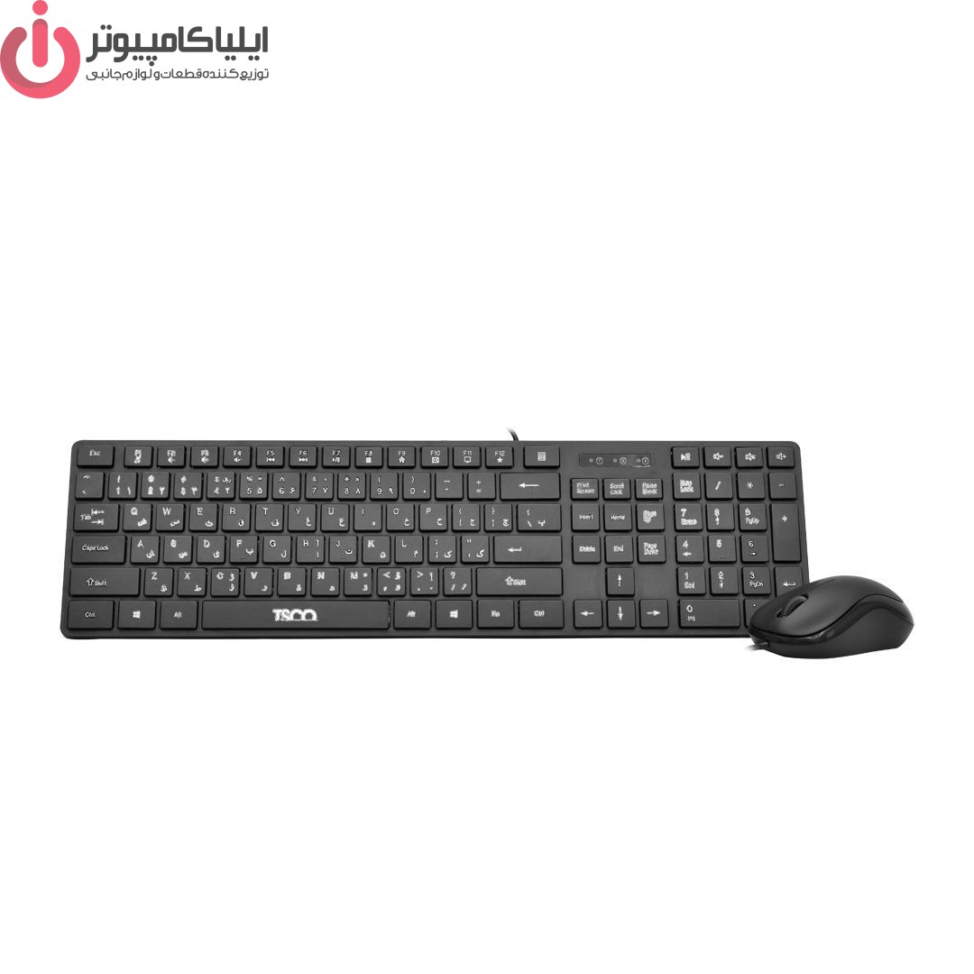 8061-2 کیبورد و ماوس USB تسکو مدل TKM 8061 - تصویر 1