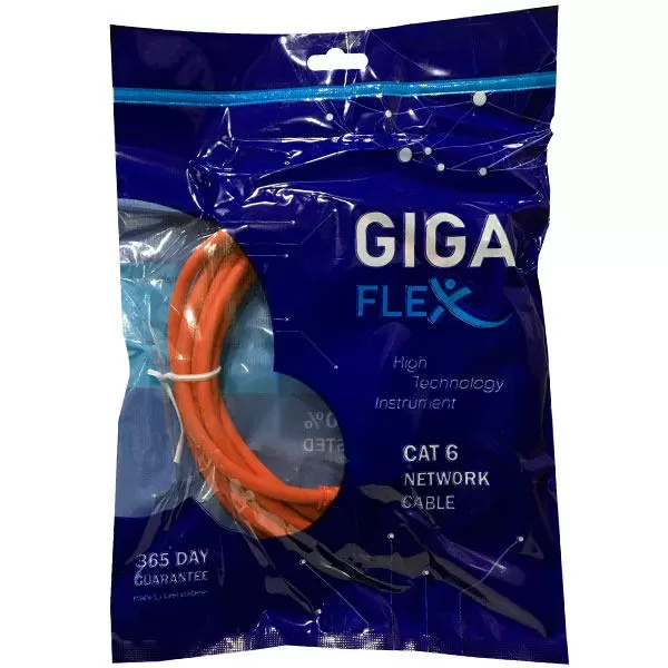 gigaflex-cat-6 کابل شبکه SFTP Cat6 گیگافلکس به طول 2 متر - تصویر 1