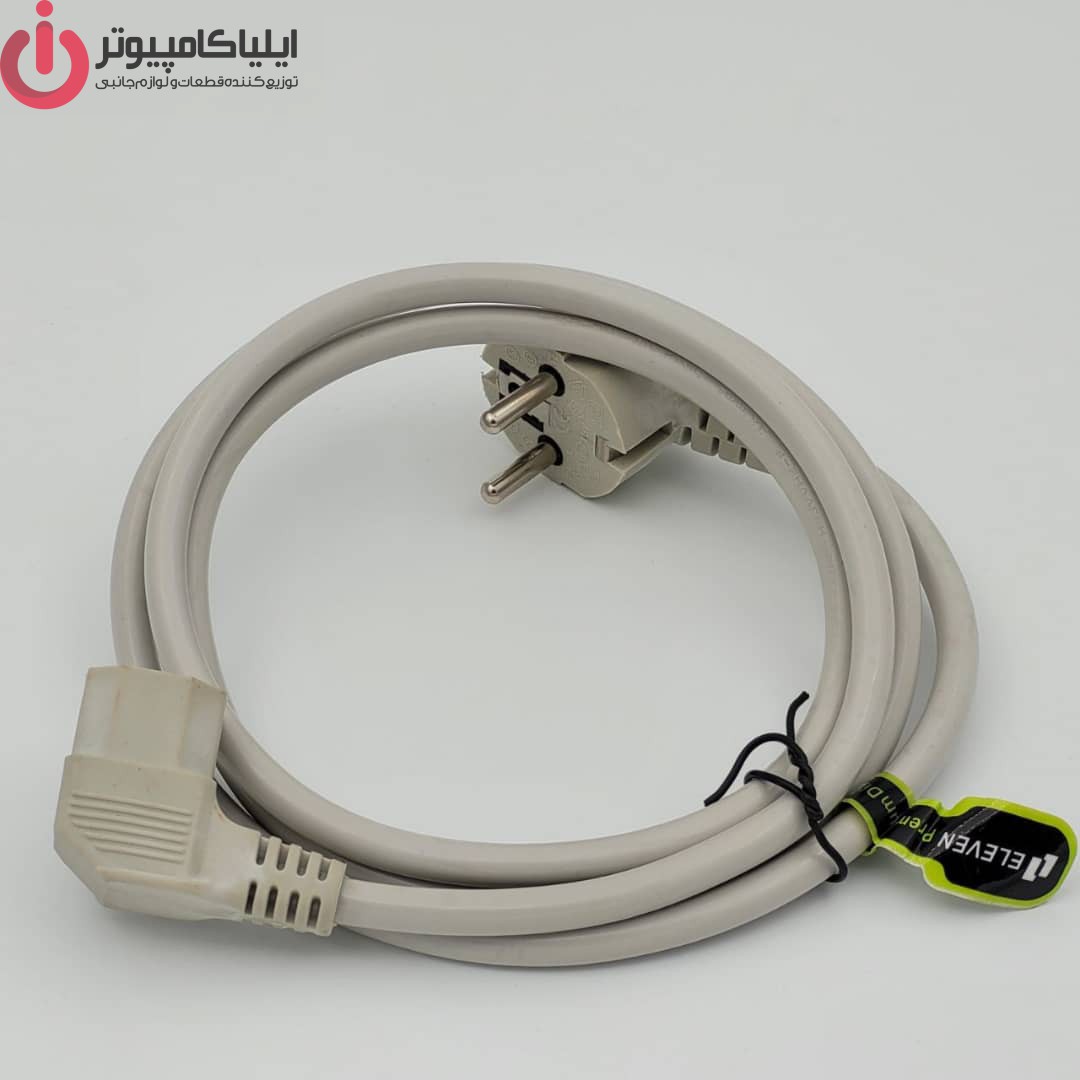 1675250544_2710 کابل برق منبع تغذیه کامپیوتر الون مدل EU-C13 طول 1.5 متر - تصویر 1