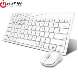 کیبورد و ماوس بی سیم رپو مدل 8000M