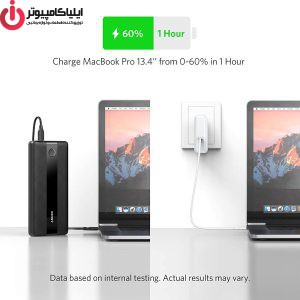 پاوربانک انکر مدل A1284 ظرفیت 20000 میلی آمپرساعت