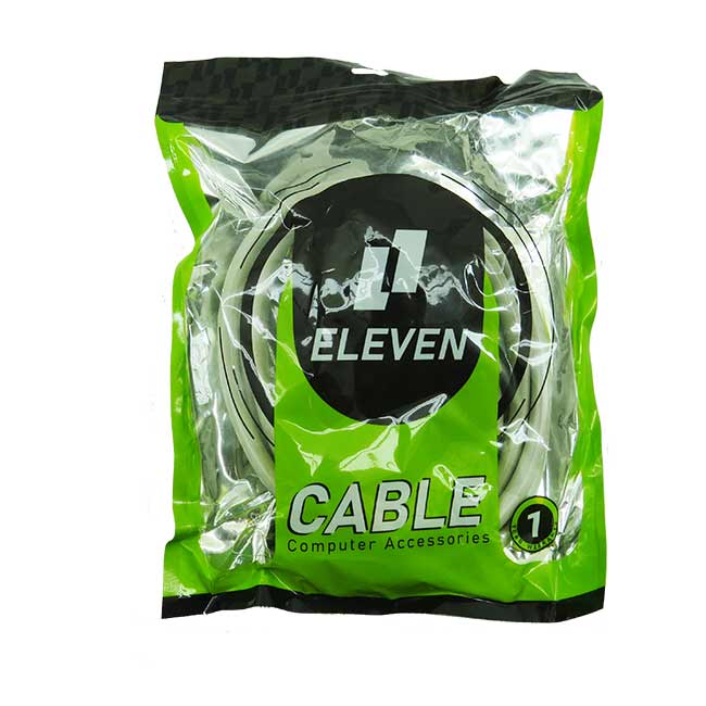power-elv-90-(1)-0 کابل برق منبع تغذیه کامپیوتر الون مدل EU-C13 طول 3 متر - تصویر 1