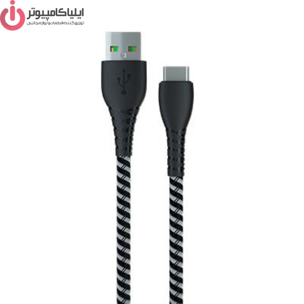 کابل تبدیل USB به USB-C تسکو مدل TCC201 طول 1 متر کابل تبدیل USB به USB-C تسکو مدل TCC201 طول 1 متر