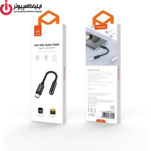 مبدل USB-C به AUX مک دودو مدل CA-7560