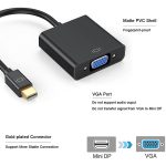 مبدل Mini Display Port به VGA تی سی تراست مدل TC-MDP2V