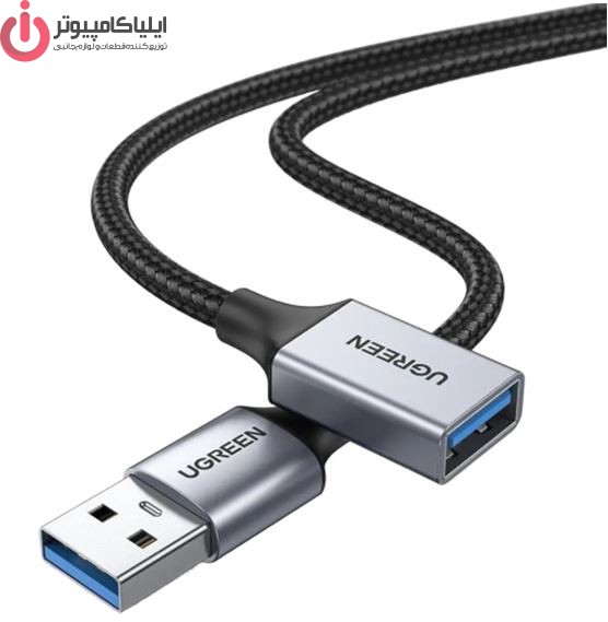 Cap00ture کابل افزایش طول USB 3.0 مدل UGREEN US115 - 10497 طول 2 متر - تصویر 1