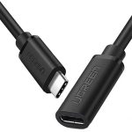 کابل افزایش طول USB-C یوگرین مدل ED008 طول 0.5 متر