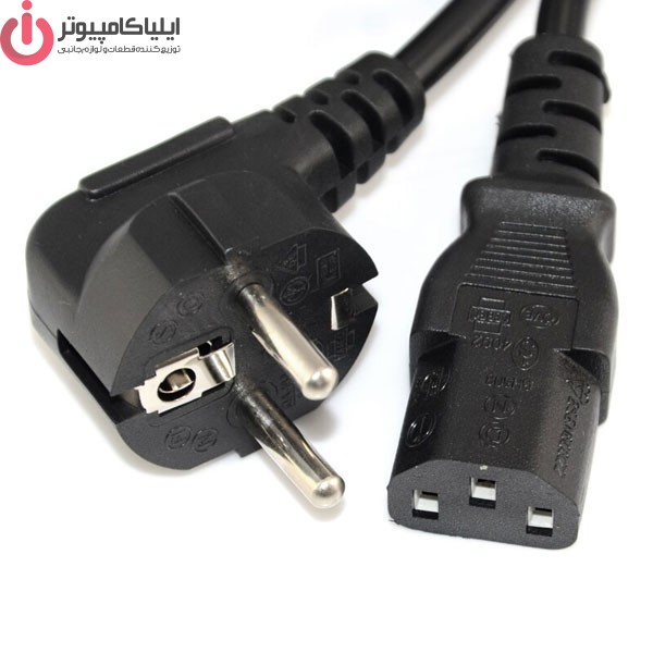 f5aec039569dabfc3be6cb94aa03f0bbf8a2cbcf_1666446941 کابل برق منبع تغذیه کامپیوتر ایلون مدل EU-C13 طول 1.5 متر - تصویر 1