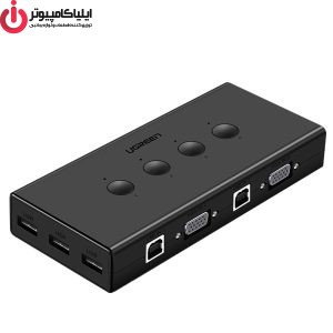 سوییچ 4 پورت KVM یوگرین مدل UGREEN CM154-50280