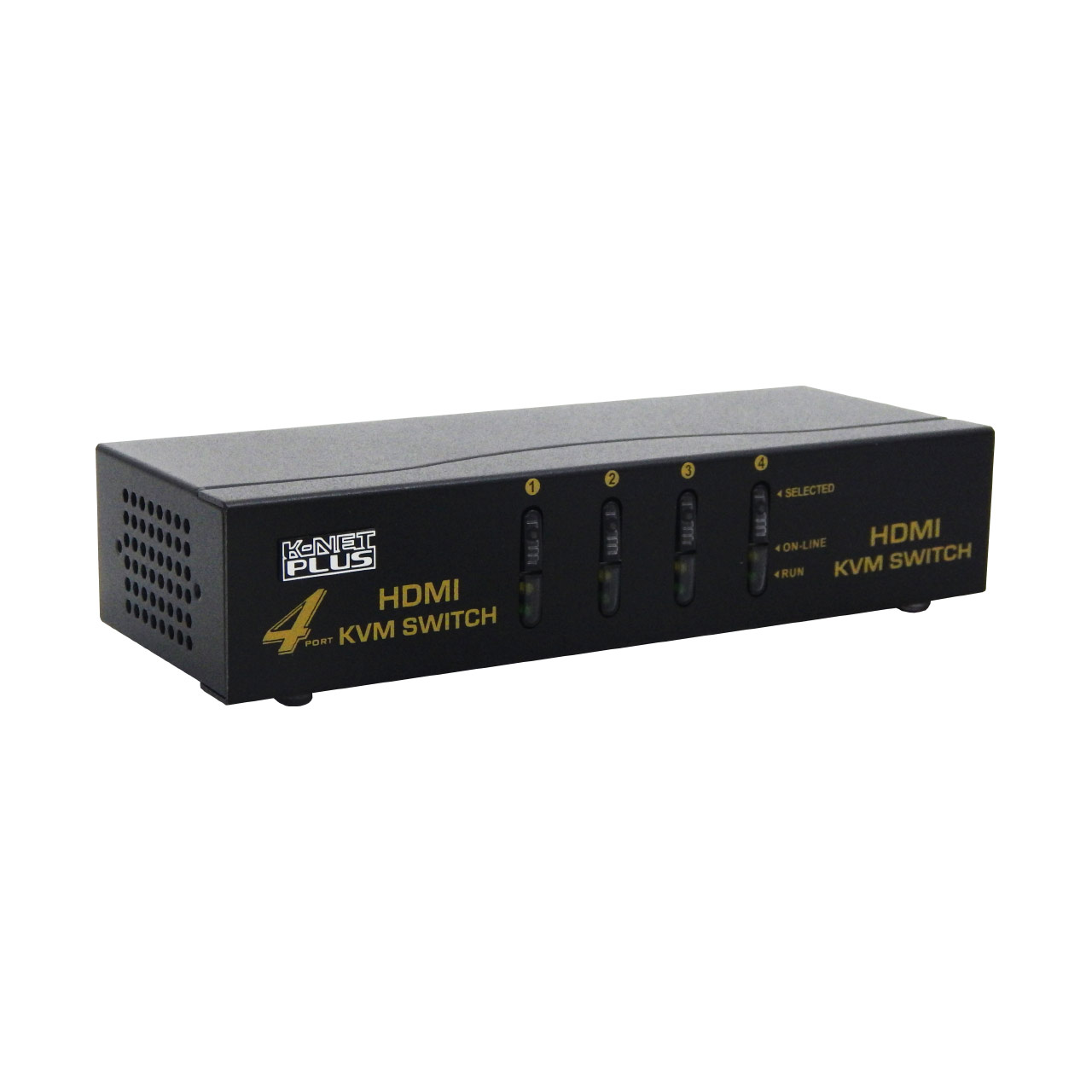 سوییچ 4 پورت HDMI KVM کی نت پلاس مدل KPH624 سوییچ 4 پورت HDMI KVM کی نت پلاس مدل KPH624