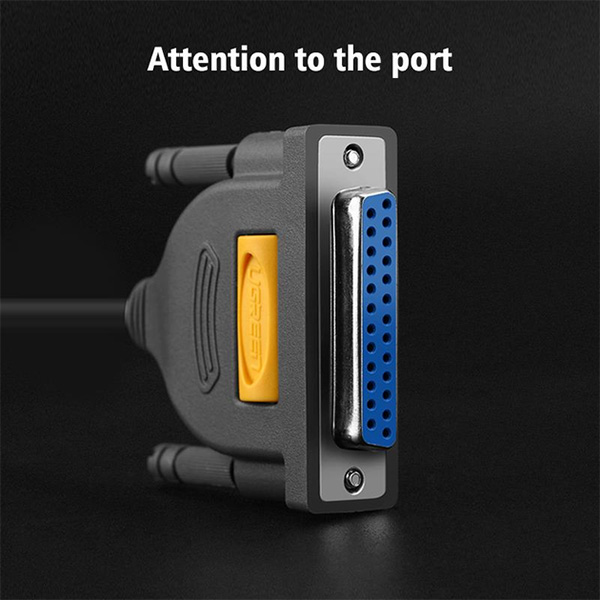 تبدیل USB2.0 به Paralell DB 25Pin مدل UGREEN US167-20224