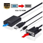 تبدیل تصویر VGA به HDMI برند انزو مدل ENZO VG-51 - تصویر 3