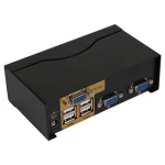 سوئیچ KVM VGA دو پورت فرانت مدل FN-K2US به همراه ریموت - تصویر 2