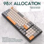 کیبورد کابلی و وایرلس گیمینگ آئولا مدل AULA F3050 - تصویر 6