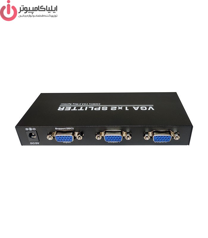 tc-vsp-12 اسپلیتر 1 به 2 درگاه VGA تی سی تراست مدل TC-VSP-12 - تصویر 1