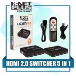 سوئیچ 5 پورت HDMI 2.0 کی نت پلاس مدل KP-SWHD2005 - تصویر 4