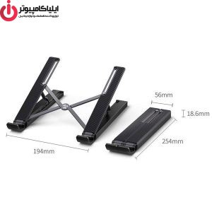 پایه نگهدارنده نوت بوک یوگرین مدل UGREEN CM359-80551 همراه با هاب چند کاره