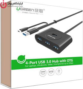 هاب USB2.0 برند یوگرین مدل UGREEN CR-113*20291 - تصویر 3