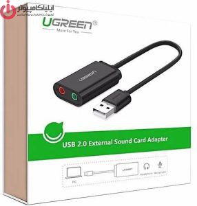 کارت صدا USB برند یوگرین مدل UGREEN US205-30724 - تصویر 3