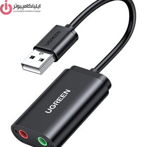 کارت صدا USB برند یوگرین مدل UGREEN US205-30724