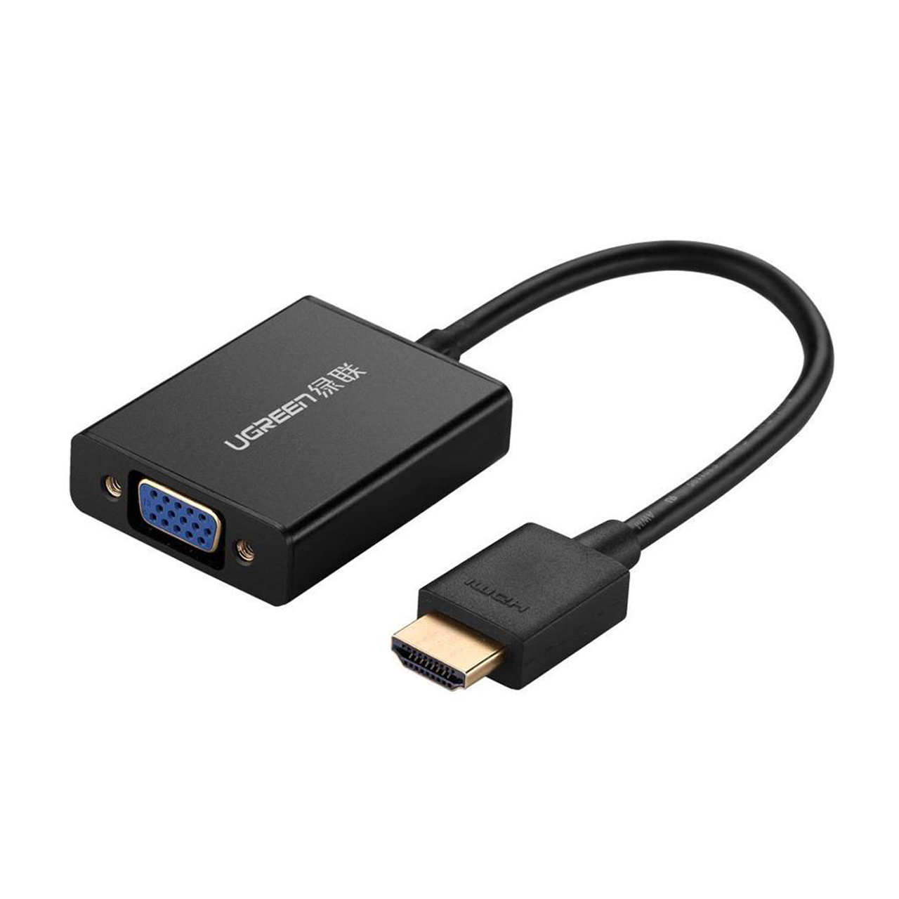 مبدل HDMI به VGA/AUX یوگرین مدل UG-40233 مبدل HDMI به VGA/AUX یوگرین مدل UGREEN MM102-40233