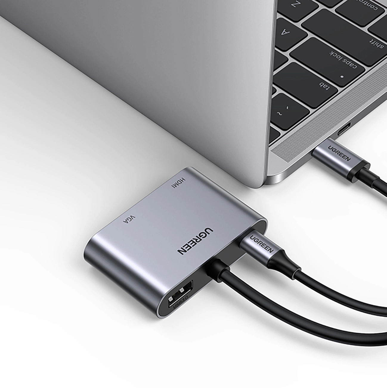 مبدل Type-C به VGA/HDMI یوگرین مدل UGREEN CM162-50505