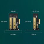 مبدل M.2 M-Key+M.2 B-Key به PCle 3.0 4X یوگرین مدل CM302-70504