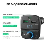 شارژر فندکی و پخش کننده بلوتوث یوگرین مدل UGREEN CD229-80910 - تصویر 2