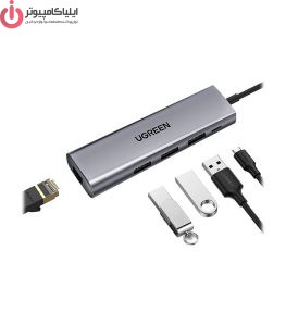 هاب USB3.0 برند یوگرین مدل UGREEN CM266*60812