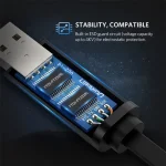 کابل تبدیل USB به RJ45 برند یوگرین مدل UGREEN CM204-50773 - تصویر 2