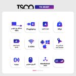 ماوس بی سیم تسکو مدل TM 850BT