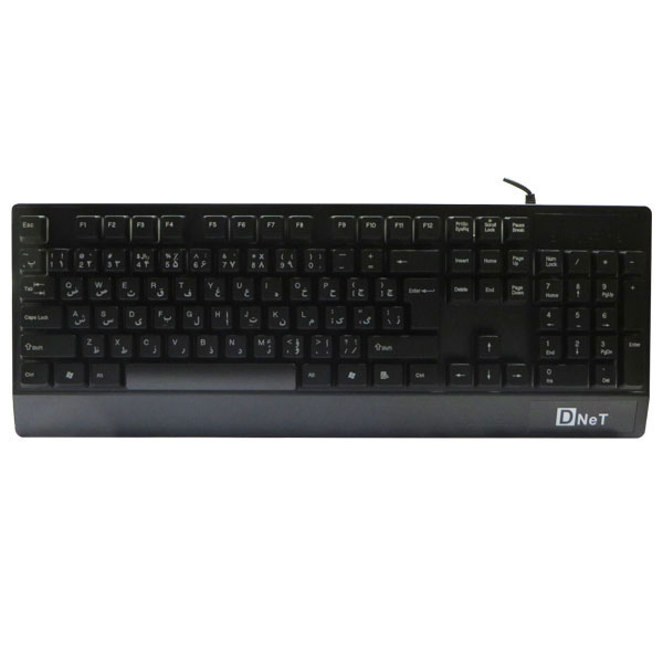 کیبورد مخصوص بازی دی نت مدل DT-996 کیبورد مخصوص بازی دی نت مدل DT-996