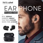 هدست بلوتوثی تسکو مدل TH 6340TWS - تصویر 2