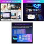 اندروید باکس مدل H96 MAX M2 RK3528 TV BOX - تصویر 2