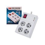 چندراهی برق و محافظ پارت الکتریک مدل Part Electric PE2204 - تصویر 2