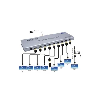اسپلیتر 8 پورت HDMI بافو مدل BF-H138