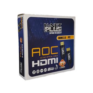 کابل HDMI 2.0 کی نت پلاس مدل KP-CHAOC100 طول 10 متر