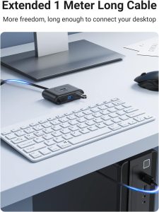 هاب USB 3.0 چهار پورت یوگرین مدل UGREEN CR113-20291 - تصویر 4