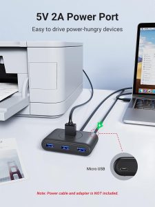 هاب USB 3.0 چهار پورت یوگرین مدل UGREEN CR113-20291 - تصویر 7